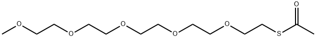 m-PEG5-AcS Struktur