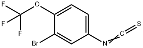 3-Bromo-4-(trifluoromethoxy)phenylisothiocyanate Structure