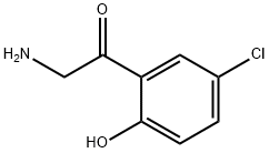 Ethanone, 2-amino-1-(5-chloro-2-hydroxyphenyl)- Struktur