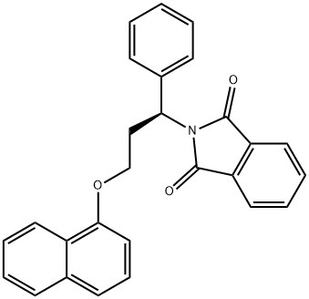 1H-Isoindole-1,3(2H)-dione, 2-[(1S)-3-(1-naphthalenyloxy)-1-phenylpropyl]-