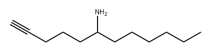 1-Dodecyn-6-amine Struktur