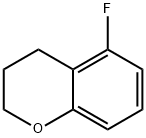 5-Fluoro-3,4-dihydro-2H-1-benzopyran Struktur