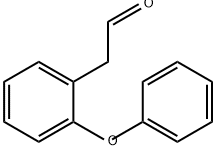 Benzeneacetaldehyde, 2-phenoxy- Struktur