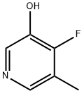 3-Pyridinol, 4-fluoro-5-methyl- Struktur