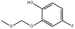 4-Fluoro-2-(methoxymethoxy)phenol Struktur