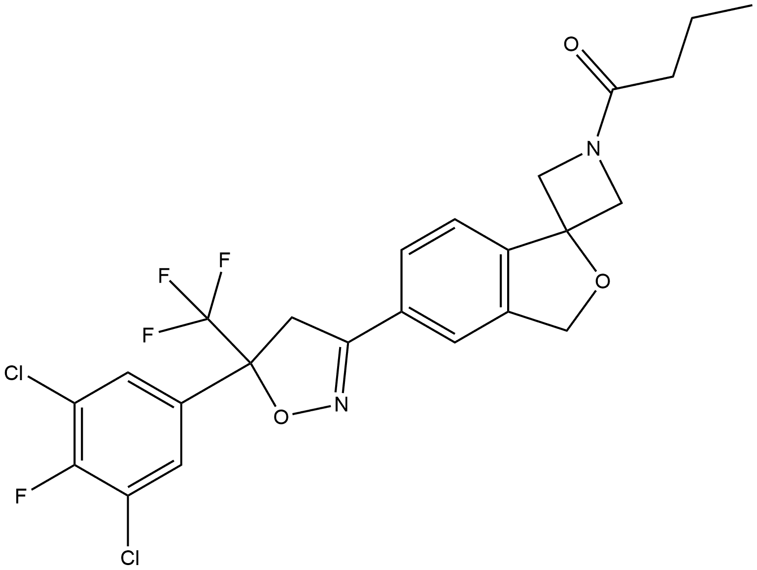 Sarolaner Impurity 41 Struktur