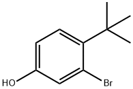 Phenol, 3-bromo-4-(1,1-dimethylethyl)- Struktur