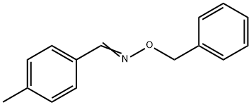 Benzaldehyde, 4-methyl-, O-(phenylmethyl)oxime