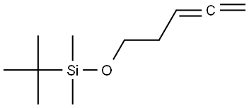 Silane, (1,1-dimethylethyl)dimethyl(3,4-pentadien-1-yloxy)- Struktur