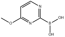 Boronic acid, B-(4-methoxy-2-pyrimidinyl)- Struktur