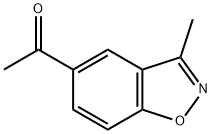 Ethanone, 1-(3-methyl-1,2-benzisoxazol-5-yl)- Struktur