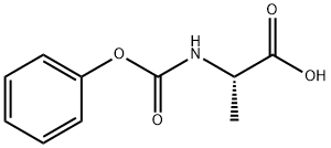 L-Alanine, N-(phenoxycarbonyl)- Struktur