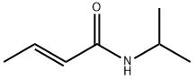 2-Butenamide, N-(1-methylethyl)-, (2E)- Struktur