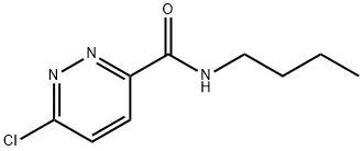 3-Pyridazinecarboxamide, N-butyl-6-chloro-