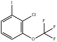 Benzene, 2-chloro-1-iodo-3-(trifluoromethoxy)- Struktur