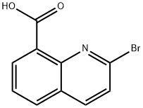 2-bromoquinoline-8-carboxylic acid Struktur