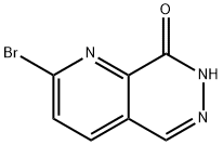 Pyrido[2,3-d]pyridazin-8(7H)-one, 2-bromo- Struktur