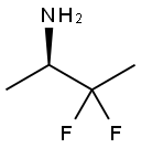 2-Butanamine, 3,3-difluoro-, (2R)- Struktur