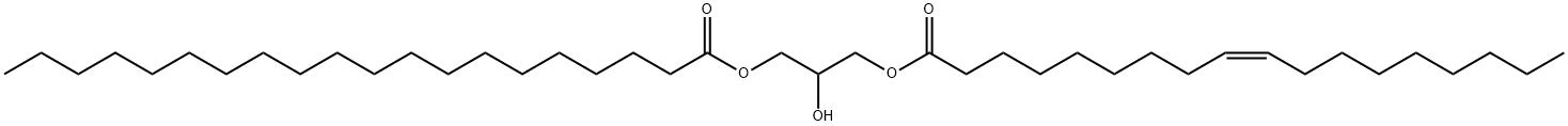 1-Oleoyl-3-Arachidoyl-rac-glycerol Struktur