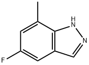 1H-Indazole, 5-fluoro-7-methyl- Struktur