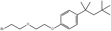 Benzene, 1-[2-(2-bromoethoxy)ethoxy]-4-(1,1,3,3-tetramethylbutyl)-