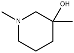 3-Piperidinol, 1,3-dimethyl- Struktur