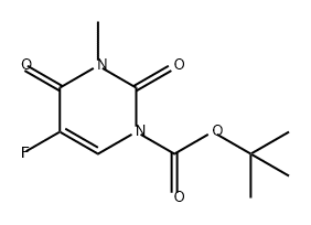 1(2H)-Pyrimidinecarboxylic acid, 5-fluoro-3,4-dihydro-3-methyl-2,4-dioxo-, 1,1-dimethylethyl ester