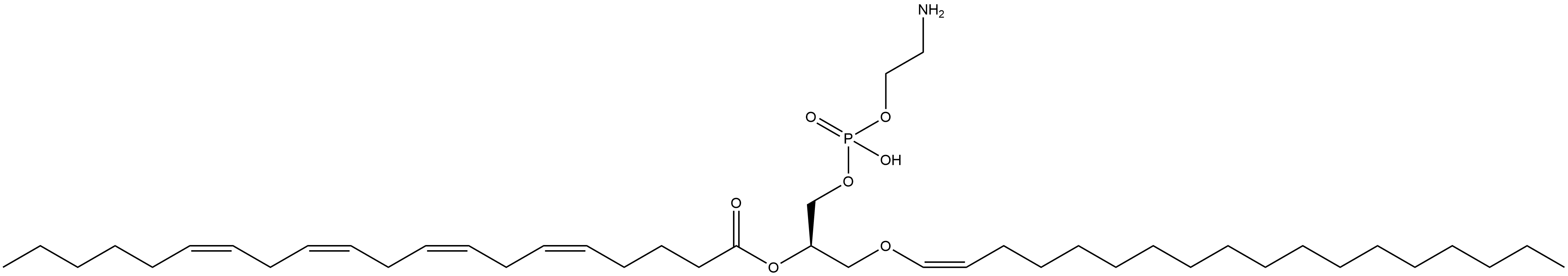 C18(Plasm)-20:4 PE Struktur