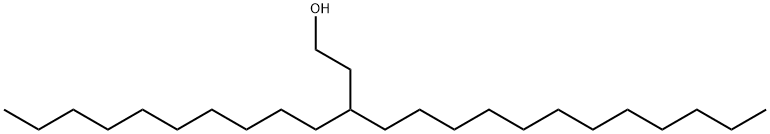 3-decylpentadecan-1-ol Struktur