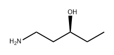 3-Pentanol, 1-amino-, (3S)- Struktur