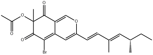 Azaphilone-9 Struktur