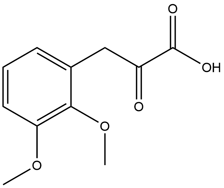 Benzenepropanoic acid, 2,3-dimethoxy-α-oxo-