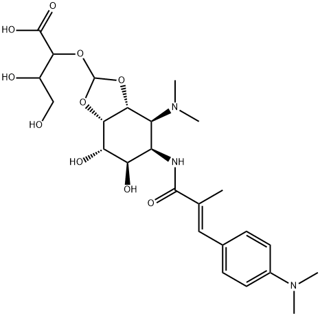 Orthoformimycin Struktur