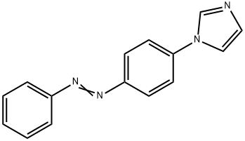 1H-Imidazole, 1-[4-(2-phenyldiazenyl)phenyl]- Struktur