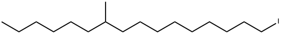 Hexadecane, 1-iodo-10-methyl- Struktur