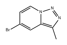 [1,2,3]Triazolo[1,5-a]pyridine, 5-bromo-3-methyl- Struktur