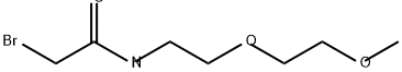 Acetamide, 2-bromo-N-[2-(2-methoxyethoxy)ethyl]- Struktur