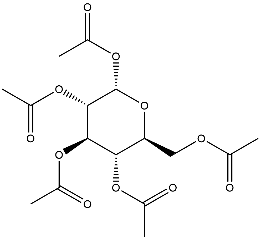 α-L-Glucopyranose, 1,2,3,4,6-pentaacetate