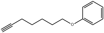 Benzene, (6-heptyn-1-yloxy)- Struktur