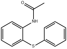 Acetamide, N-[2-(phenylthio)phenyl]- Struktur