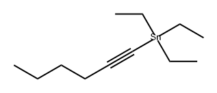 Stannane, triethyl-1-hexyn-1-yl-