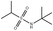 2-Propanesulfonamide, N-(1,1-dimethylethyl)- Struktur