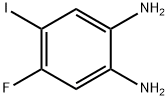 1,2-Benzenediamine, 4-fluoro-5-iodo- Struktur