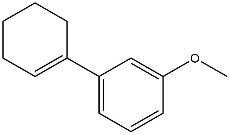 Benzene, 1-(1-cyclohexen-1-yl)-3-methoxy-, (Z)- (9CI) Struktur