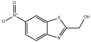 2-Benzothiazolemethanol, 6-nitro- Struktur