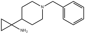 Cyclopropanamine, 1-[1-(phenylmethyl)-4-piperidinyl]- Struktur