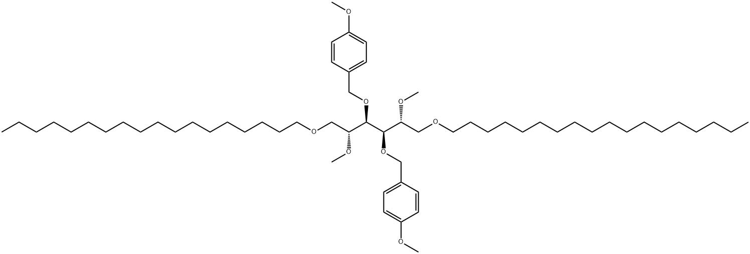 D-Mannitol, 3,4-bis-O-[(4-methoxyphenyl)methyl]-2,5-di-O-methyl-1,6-di-O-octadecyl-