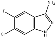 6-Chloro-5-fluoro-1H-indazol-3-amine Struktur