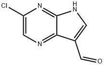 5H-Pyrrolo[2,3-b]pyrazine-7-carboxaldehyde, 3-chloro- Struktur