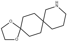 1,4-Dioxa-10-azadispiro[4.2.5.2]pentadecane Struktur